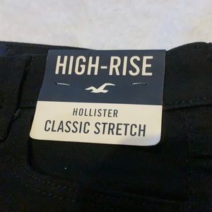 High-rise super skinny Hollister stretchy jeans